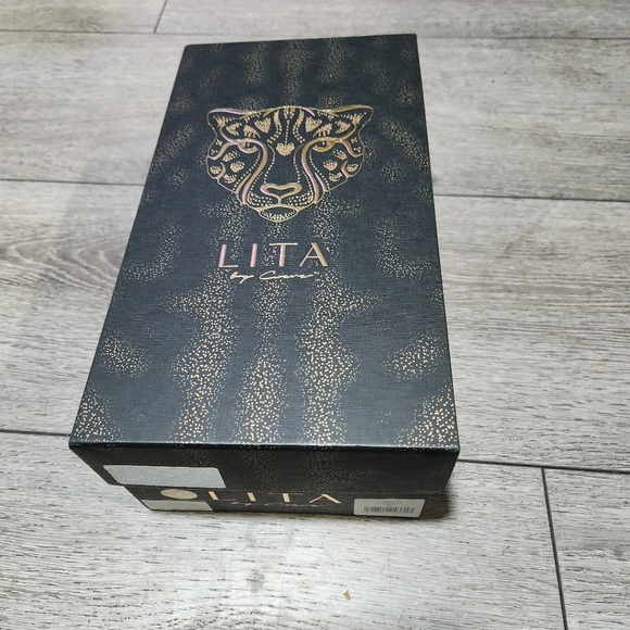 Lita Black Leather Thong by Ciarra Sz 41 NIB - Picture 4 of 6